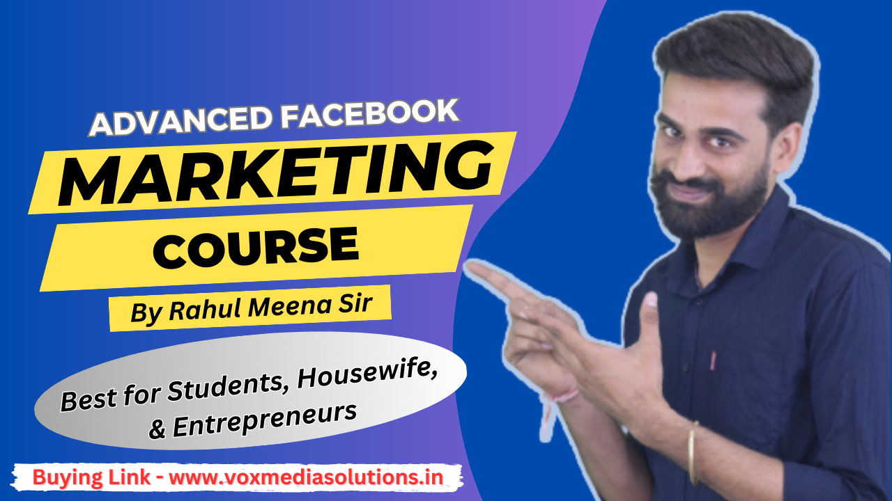 Read more about the article Complete Facebook Marketing Course – Learn Facebook Marketing From Basic To Advanced
